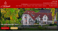 Desktop Screenshot of hotel-castell-leinsweiler.de